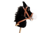 Zabawki drewniane - Playwood Wooden Hobby Horse with Sound - Black - PW2110