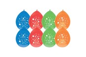 Zabawki - Haza Witbaard Balloons Monster Party 8pcs. - 437835