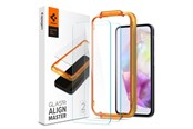 Telefon - szkło ochronne - Spigen Glass tR AlignMaster 2 Pack -  Samsung Galaxy A35 - AGL07772