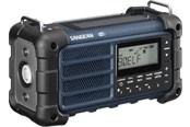 Radio DAB i budzik - Sangean MMR-99 - Bluetooth - Handcrank - Solar Radio - DAB/DAB+/FM - Mono - Niebieski - A500480
