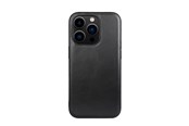 Telefon - Pokrowiec i etui - Buffalo Phone Case Leather MagSeries Black - iPhone 14 Pro - 590066