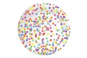 Zabawki - Haza Witbaard Plates Confetti 8pcs. - 437150