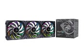 Wentylator obudowy - Seasonic MagFlow ARGB 3-fan kit - MAGFLOW-ARGB-3