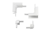 Zarządzanie kablami - D-LINE Adapter Kit 16x8mm White finish - IBEBAP1608W