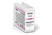 Tusz, toner i material eksploatacyjny - Epson Ink UltraChrome PRO T47A60N Vivid Light Magenta 50ml - C13T47A60N