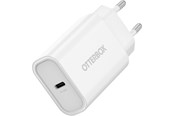 Telefon - Adapter i Ladowarka - OtterBox Standard EU Wall Charger 30W - 1X USB-C 30W USB-PD White - 78-81341