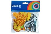 Kreatywne gry - Haza Witbaard Foam stickers Animals 32 pcs. - 192305