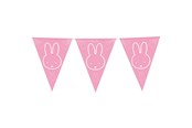 Zabawki - Haza Witbaard Flag line Miffy Pink 10mtr. - 436370