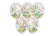 Zabawki - Haza Witbaard Confetti Balloons Color 5pcs. - 437134