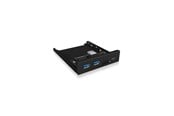 USB hub - ICY BOX IB-HUB1417-i3 USB hub - 3 - USB 3.0 - Czarny - IB-HUB1417-I3