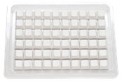 Klawiatura - Ducky Blank - 132 Keycap Set - MDA Profile - PBT - Biały - DCA132-NNBLWMDPU1