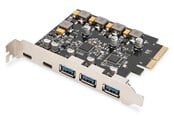 Adapter Sieciowy  (karta sieciowa, serwer druku, itp.) - DIGITUS - network adapter - PCIe x2 - DS-30222
