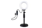 Akcesoria do aparatu i obiektywu - Puluz Ring LED lamp with adjustable base - PU391