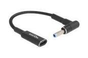 Kabel zasilajacy (wewnetrzny) - DeLOCK - power adapter - USB-C female to DC jack (HP) male - 15 cm - 60031