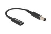 Kabel zasilajacy (wewnetrzny) - DeLOCK - power adapter - 24 pin USB-C to DC jack 7.4 x 5.0 mm - 15 cm - 60032