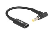 Kabel zasilajacy (wewnetrzny) - DeLOCK - power adapter - 24 pin USB-C to DC jack 4.8 x 1.7 mm - 15 cm - 60033