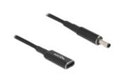 Kable - rózne - DeLOCK - power connector adaptor - USB-C (power only) to DC jack 4.5 x 3.0 mm - 15 cm - 60036