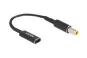 Kabel zasilajacy (wewnetrzny) - DeLOCK - power adapter - 24 pin USB-C to DC jack 7.9 x 5.5 mm - 15 cm - 60041