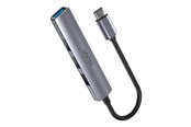 USB hub - Unitek - hub - 4-in-1 USB C - 4 ports USB hub - 4 - Szary - 20864941595