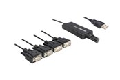 Adapter Sieciowy (karta sieciowa, serwer druku, itp.) - DeLOCK USB 2.0 > 4 x Serial Adapter - 61887