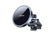 Telefon - Adapter i Ladowarka - Joyroom Car Grille Holder JR-ZS240 with Qi Inductive Charger (Black) - JR-ZS240 Air Vent