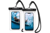Telefon - Pokrowiec i etui - Spigen Aqua Shield WaterProof Case A601 2 Pack - crystal clear - AMP03098