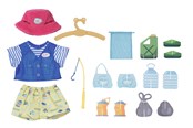 Lalki i akcesoria - Baby Born Teddy's Fisherman Outfit - 835982