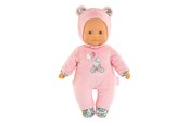 Lalki i akcesoria - Corolle Mon Doudou Sweet Heart Baby Doll - Pink Bear 30cm - 9000100700