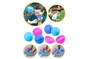 Zabawy w wodzie - Happy Summer Water Bombs Re-usable Ø6.5cm 6-Pack - 303512