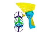 Zabawki na zewnatrz - Happy Summer Pull String Flying Discs 2 asst. 19cm - 303207