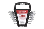 Narzędzia - Gedore R05125012 Double open-ended Spanner Set 12-pieces short - R05125012
