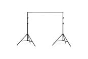 Akcesoria do aparatu i obiektywu - Puluz Photo studio background support 200x200cm - DCA0975