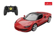 Zdalnie sterowane zabawki - RASTAR R/C 1:16 Ferrari 296 GTS Red - 94600