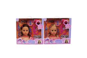 Kreatywne gry - Nora Make-Up Dollhead - assorted - 804012