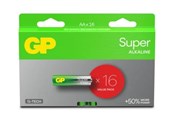 Bateria - GP Battery Super Alkaline AA/LR6 16-pack - GPPCA15AS636