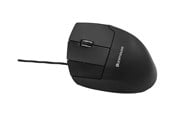 Myszka - Contour Unimouse - mouse - USB-C - black - Left-handed - Myszy - Optyczny - 7 - Czarny - CDUMBK21002