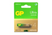 Bateria - GP Battery Ultra Alkaline AAA/LR03 4-pack - 151432