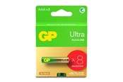 Bateria - GP Battery Ultra Alkaline AAA/LR03 8-pack - GPPCA24AU704