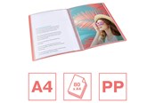 Archiwizacja i przechowywanie - Esselte Album ofertowy  Colour'Breeze, 40 koszulek koralowy - 628441