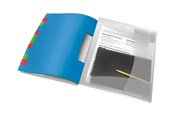 Archiwizacja i przechowywanie - Esselte Vivida - classification folder - 12 parts - tabbed - white translucent - 624030