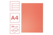 Zeszyty, notesy i formularze - Esselte  Colour'Breeze A4 Notebook lined wirebound Coral - 628483