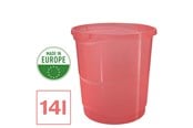 Akcesoria do biura - Esselte Kosz na śmieci Colour'Breeze koralowy - 628461