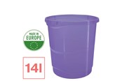 Akcesoria do biura - Esselte Kosz na śmieci Colour'Breeze lawendowy - 628462