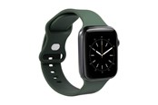 Smartwatch - akcesoria - GEAR Watch Band Silicone Apple Watch 42/44/45mm Olive Green - 663357