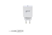 Telefon - Adapter i Ładowarka - GEAR Charger 220V 1xUSB-C PD 20W Cable Lightning for USB-C MFI C94 - 665114