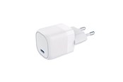 Telefon - Adapter i Ładowarka - GEAR Charger 220V 1xUSB-C PD/PPS 25W White - 665119