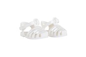 Lalki i akcesoria - Corolle Mon Grand Poupon Sandals White 36cm - 9000141610