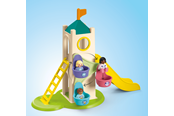 Playmobil - Playmobil 1.2.3 - Junior Wieża przygód z budką z lodami - 71703
