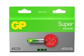 Bateria - GP Battery Super Alkaline AAA/LR03 16-pack - GPPCA24AS565