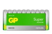 Bateria - GP Battery Super Alkaline AAA/LR03 20-pack - 151440